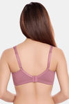 Juliet Double Layered Non-Wired Full Coverage Minimiser Bra - Onion Pink — thumbnail 2